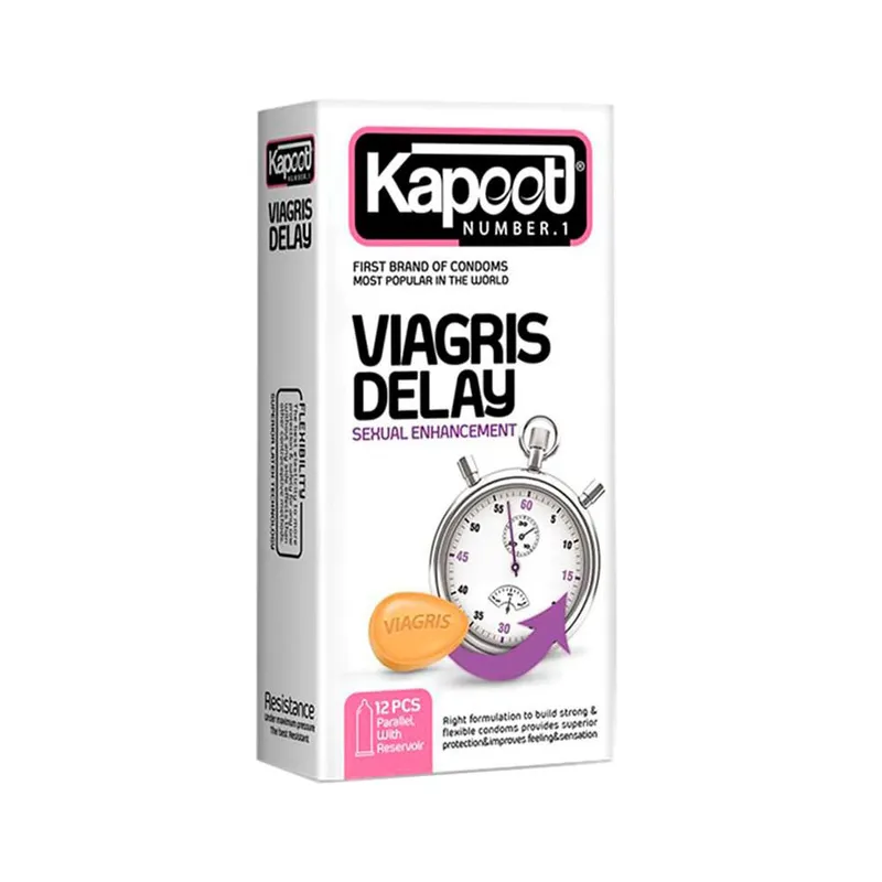 کاندوم کاپوت مدل ویاگریس دیلی تاخیری 12 عددی Viagris Delay gallery0